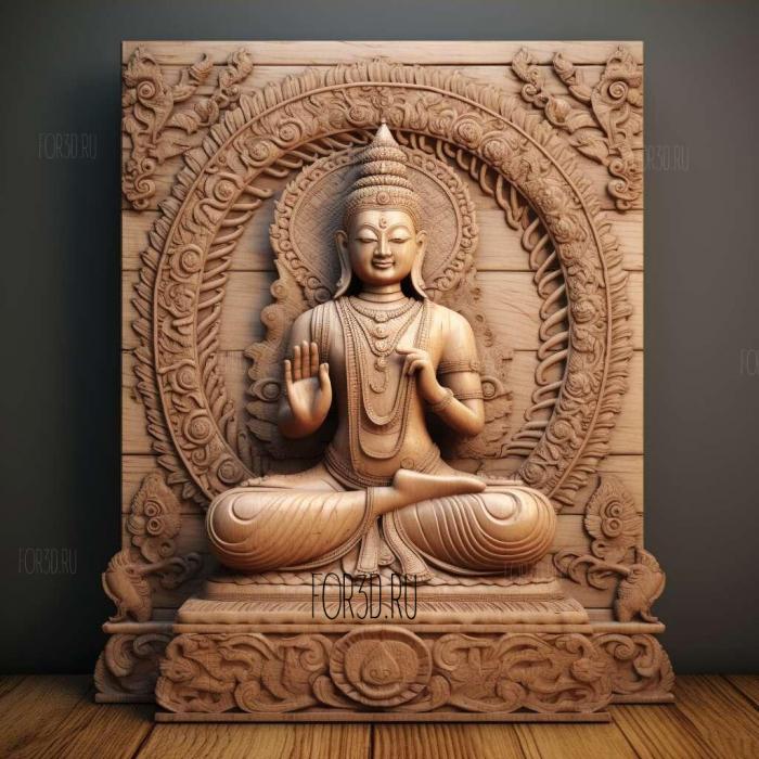 Mahavira 2 stl model for CNC